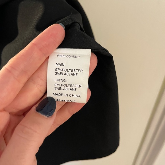 Princess Polly Dyer Sheer Sleeve Mini Dress Black - Picture 3 of 6